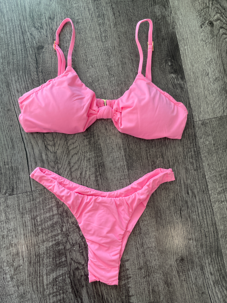 Knot Vermont Pink Maria Bikini
